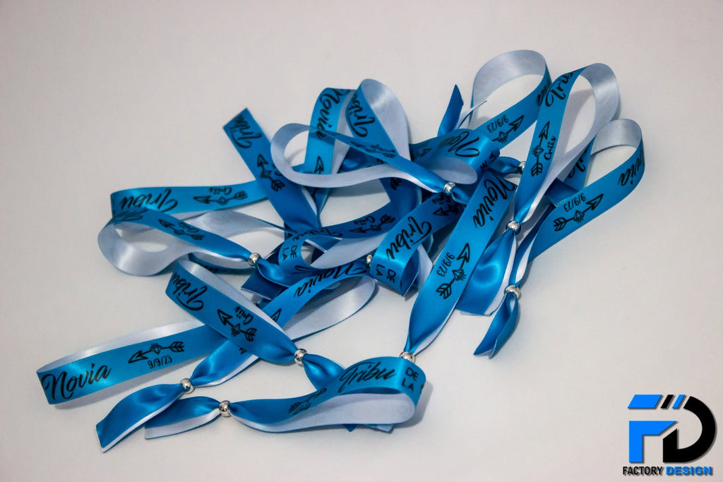 Pulseras de tela pack 10und.