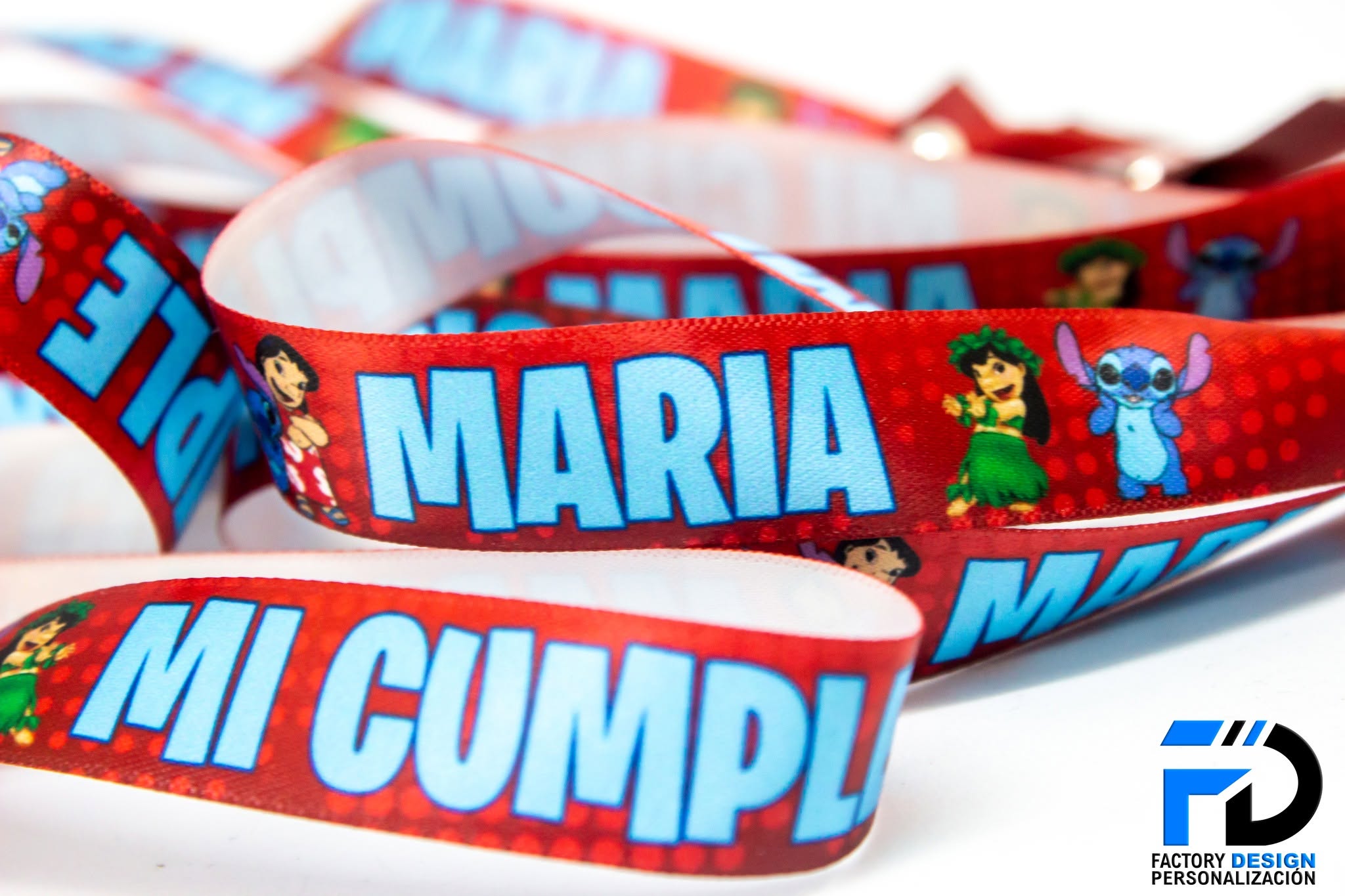 Pulseras de tela pack 10und.