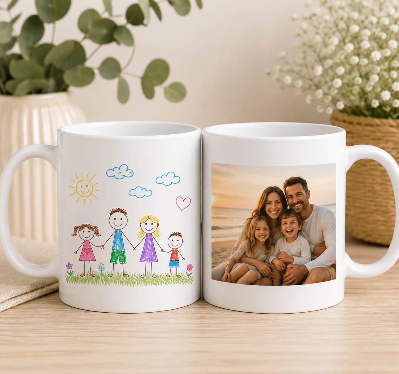 Taza dibus + foto