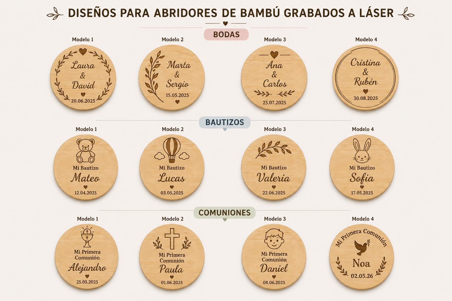 Abridor Bambú