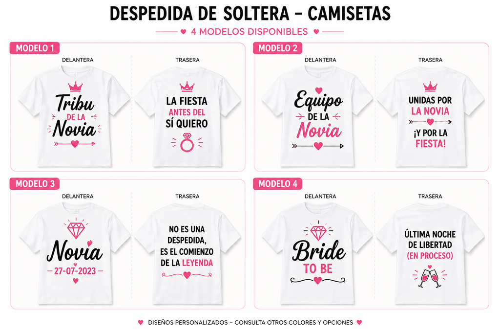 Camisetas despedida Soltero/a