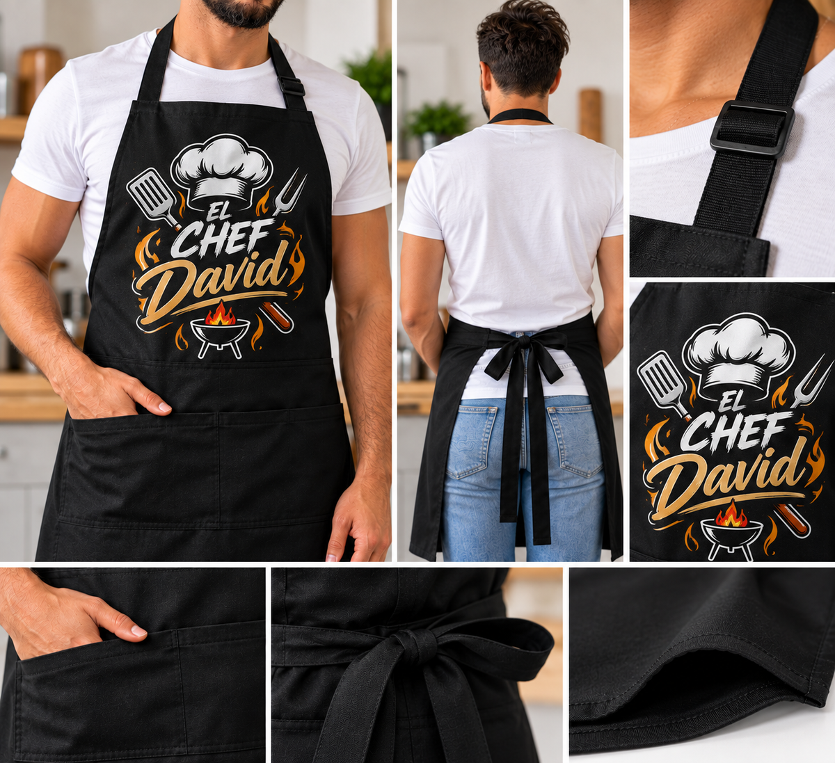 Delantal personalizado