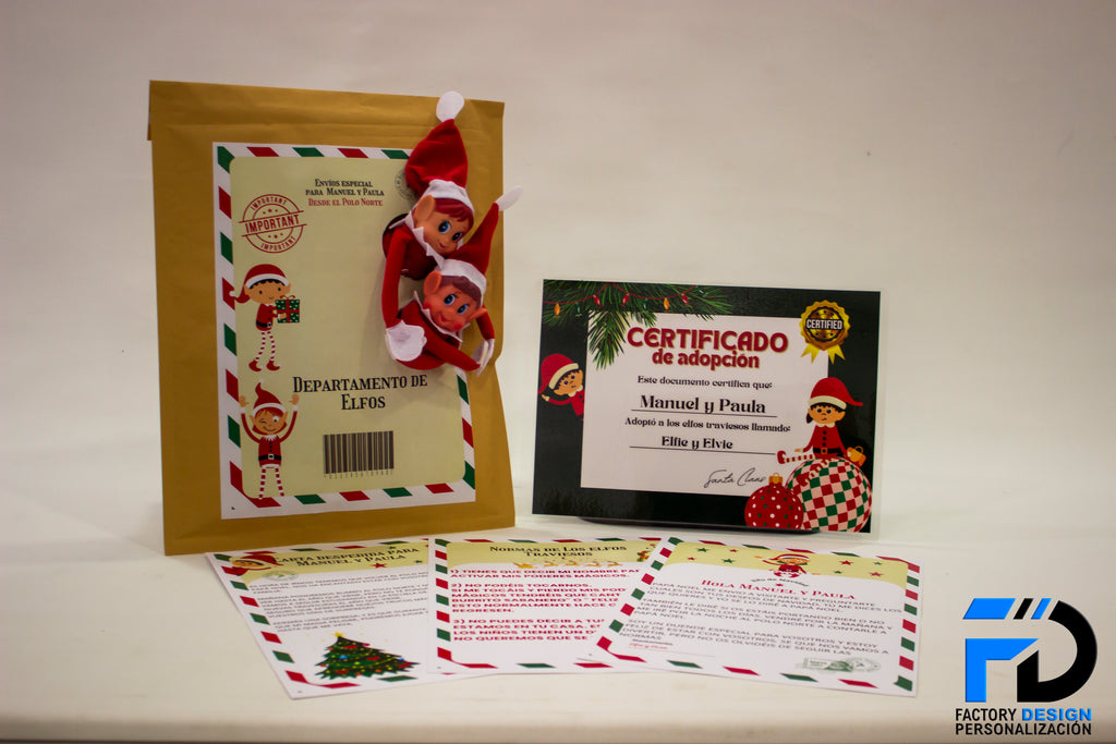 Elfos Navidad