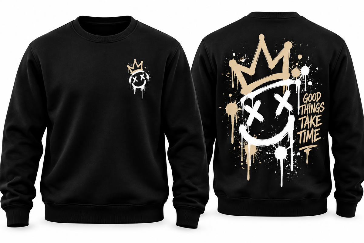 Sudadera sin capucha