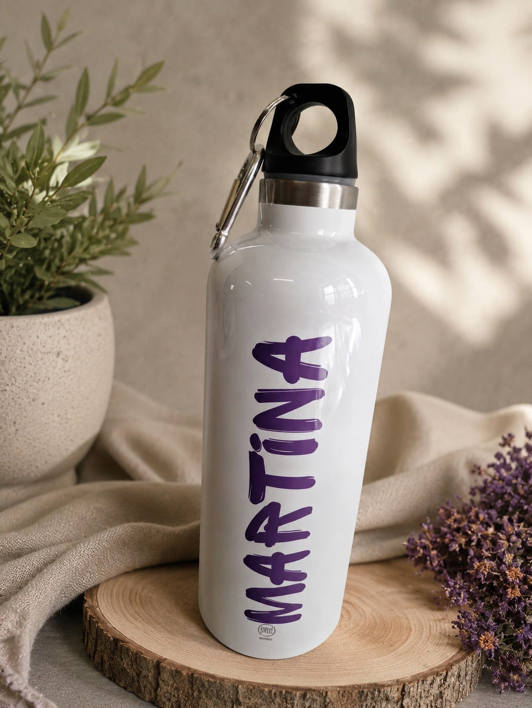 Botella dibujo + nombre 500ml
