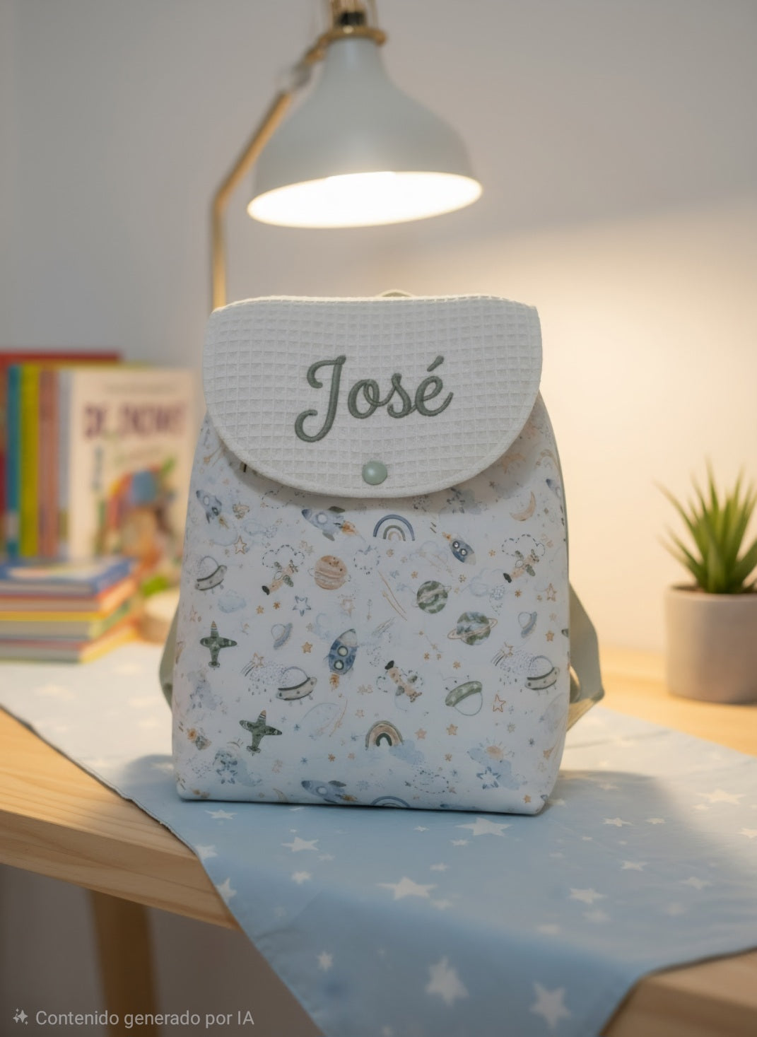 Mochila Bordada