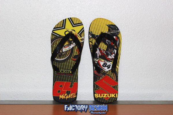 Chanclas con foto